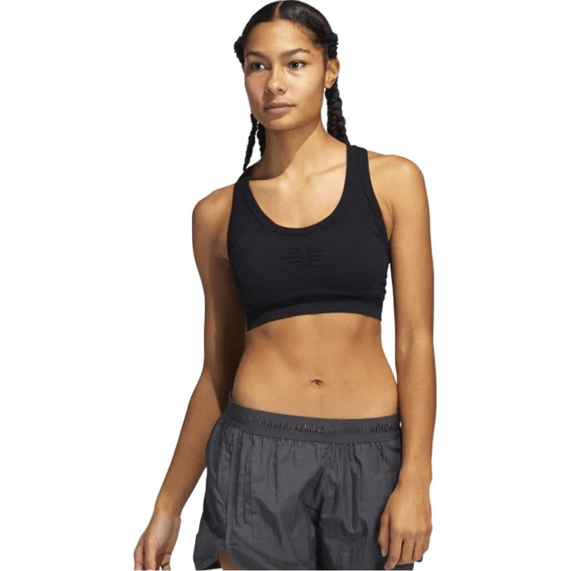 Adidas Womens Formotion Studio Sports Bra Black - AUSOUTLET.com.au