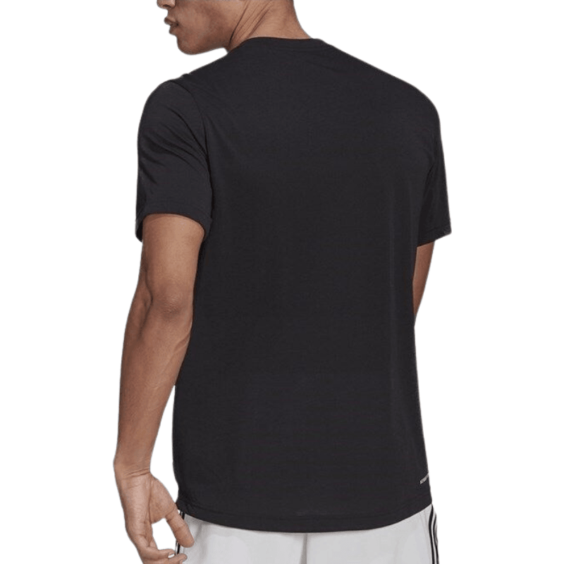 Adidas Mens Black Training T-Shirt - AUSOUTLET.com.au