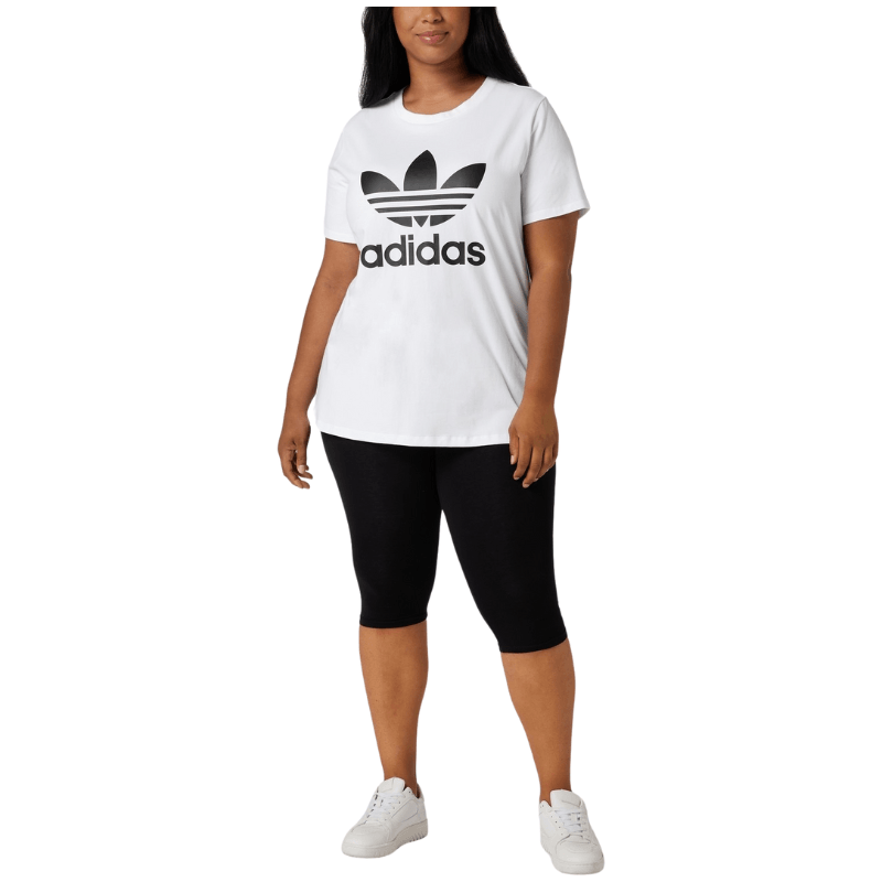 Adidas Womens Originals Adicolor Plus Size T-shirt - AUSOUTLET.com.au