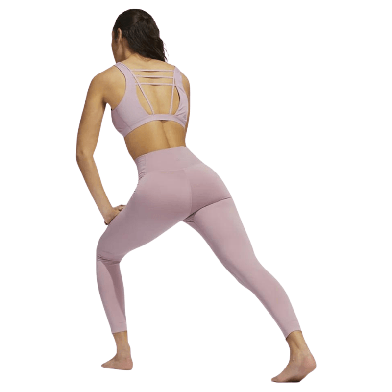 Adidas Yoga Luxe Studio 7/8 Leggings - Magic Mauve - AUSOUTLET.com.au