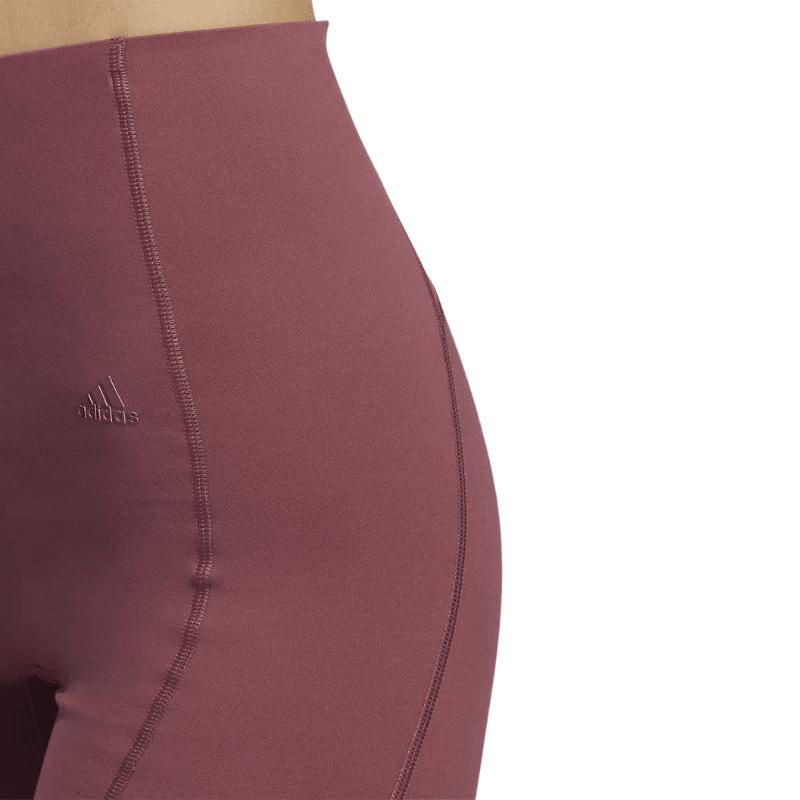 Adidas Yoga 4 Elements 7/8 Tights in Burgundy - AUSOUTLET.com.au