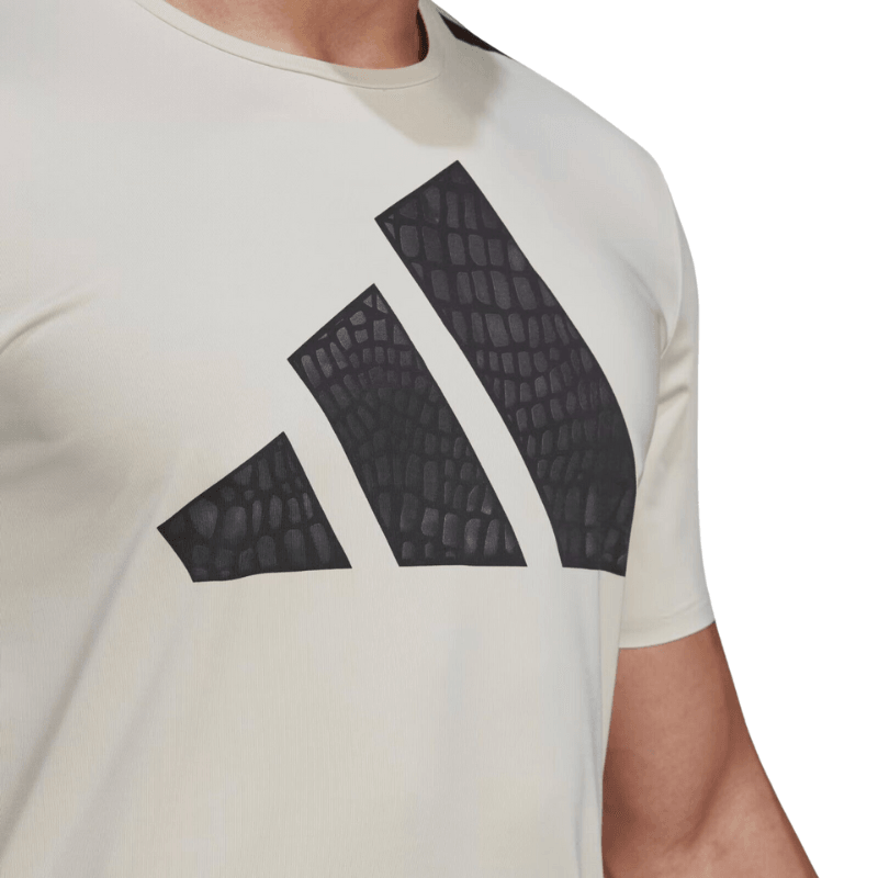 Adidas Mens Beige T-Shirt - AUSOUTLET.com.au