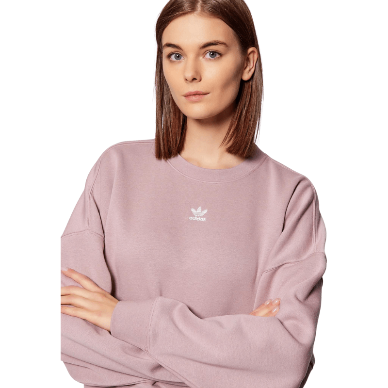 Adidas Womens Magic Mauve Sweatshirt - AUSOUTLET.com.au