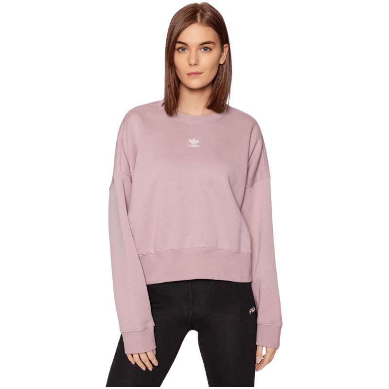 Adidas Womens Magic Mauve Sweatshirt - AUSOUTLET.com.au