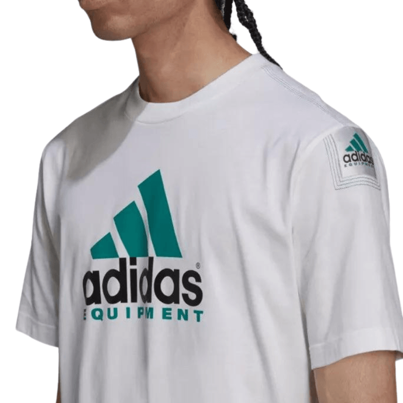 Adidas EQT Logo Tee - White - AUSOUTLET.com.au