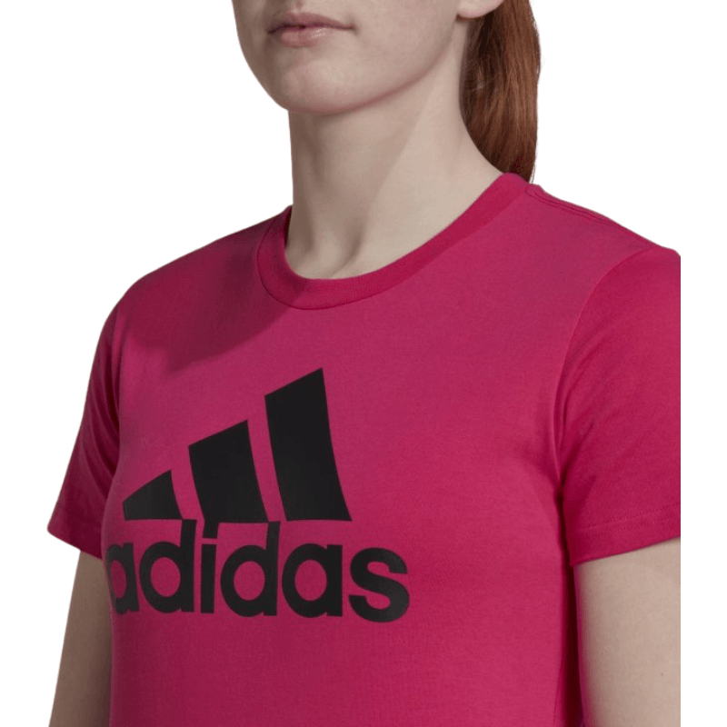 Adidas Womens Sport Magenta T-shirt - AUSOUTLET.com.au