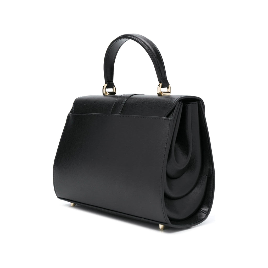 Furla 1927 Top Handle Opera Black Bag - AUSOUTLET.com.au