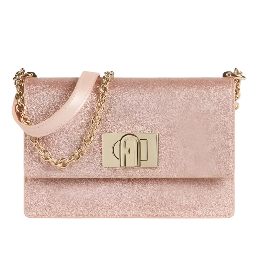 Furla 1927 Mini Crossbody 20 - Carne Microglitter - AUSOUTLET.com.au