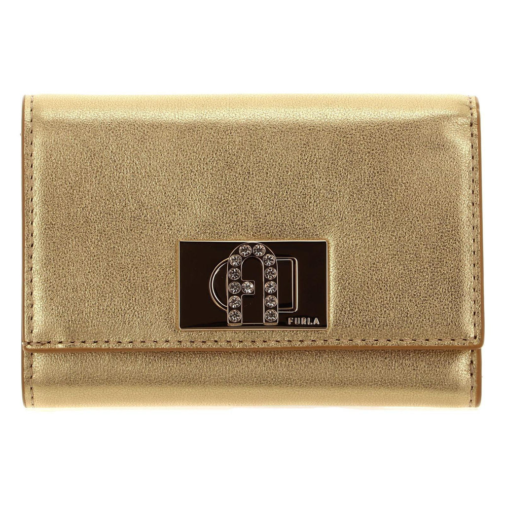 Furla 1927 Compact Medium Wallet - Gold - AUSOUTLET.com.au