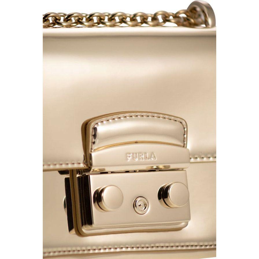 Furla Metropolis Mini Crossbody - Champagne - AUSOUTLET.com.au