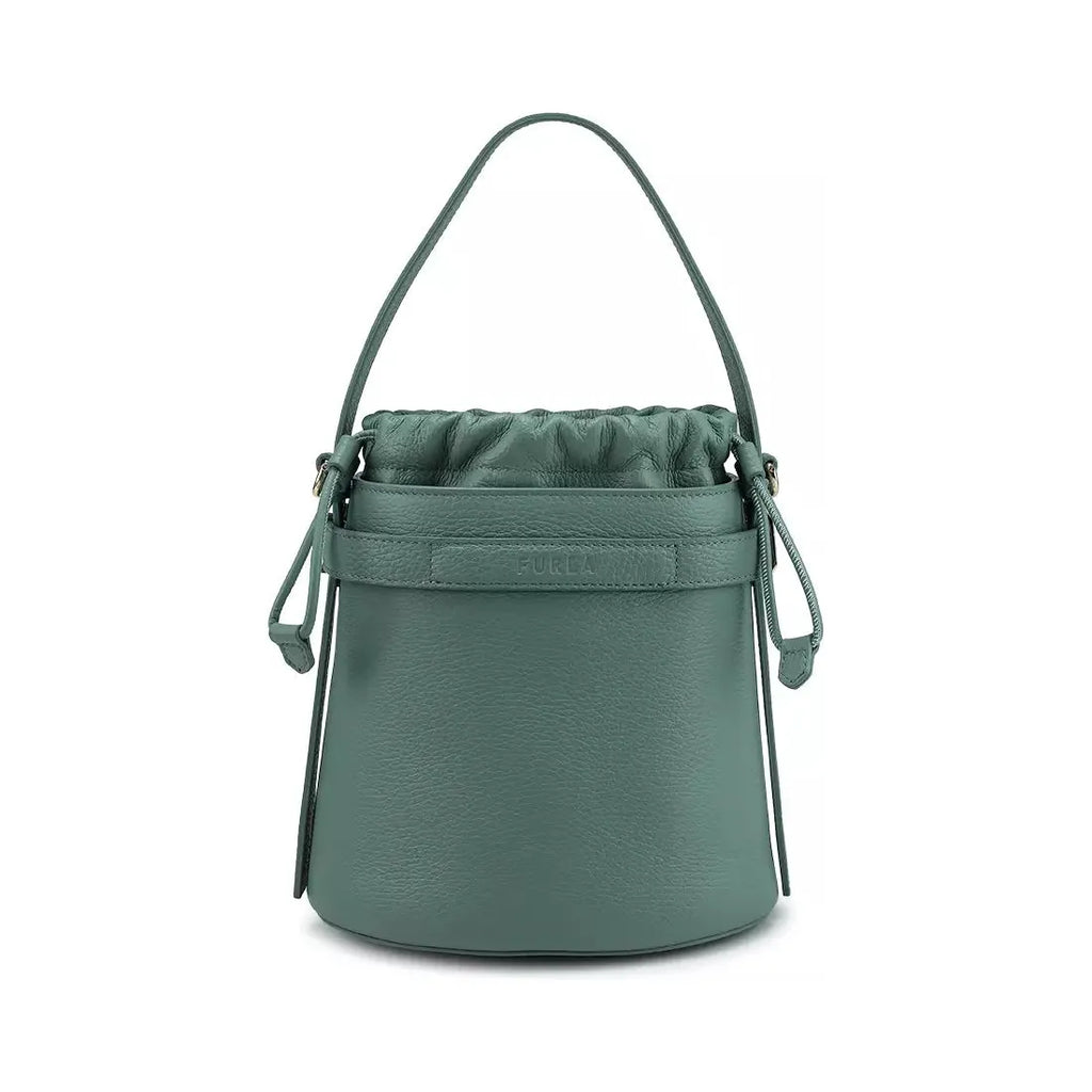 Furla Giove Bucket Bag - Mineral Green - AUSOUTLET.com.au