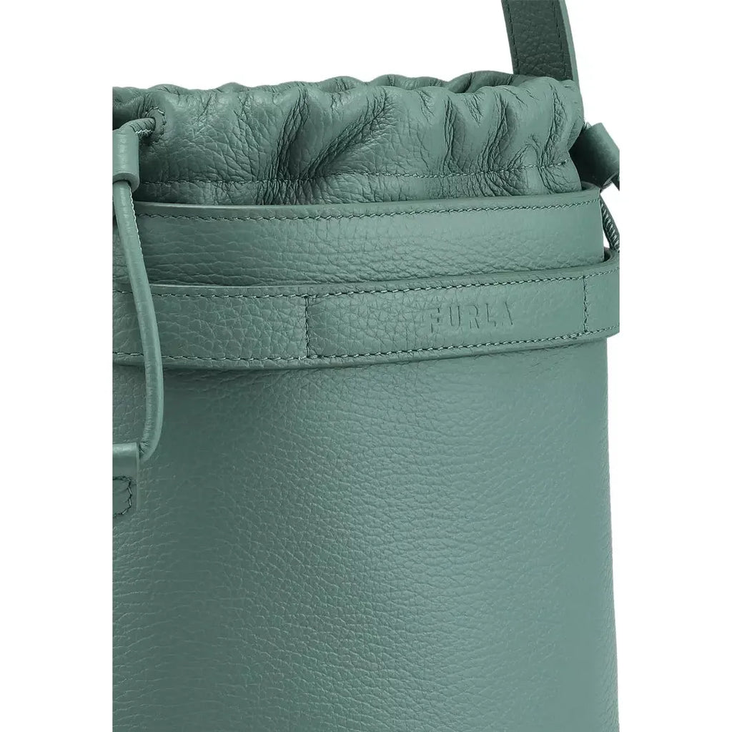 Furla Giove Bucket Bag - Mineral Green - AUSOUTLET.com.au