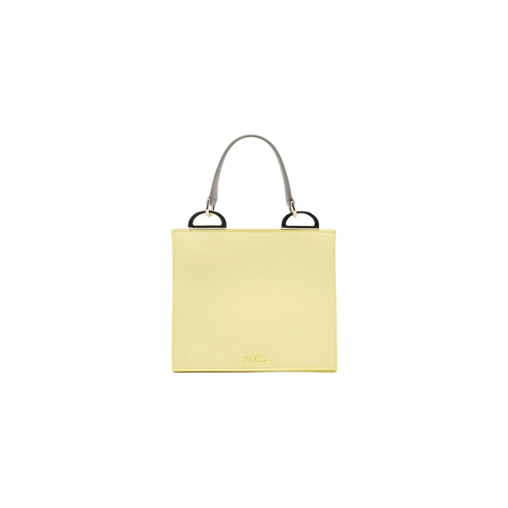 Furla Futura Mini Top Handle - Roxy Yellow, Beige and Gold - AUSOUTLET.com.au