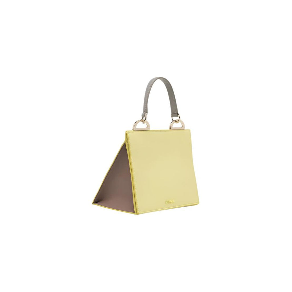 Furla Futura Mini Top Handle - Roxy Yellow, Beige and Gold - AUSOUTLET.com.au