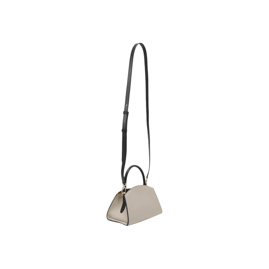 Furla Genesi Mini Tote Bag - Beige and Black - AUSOUTLET.com.au