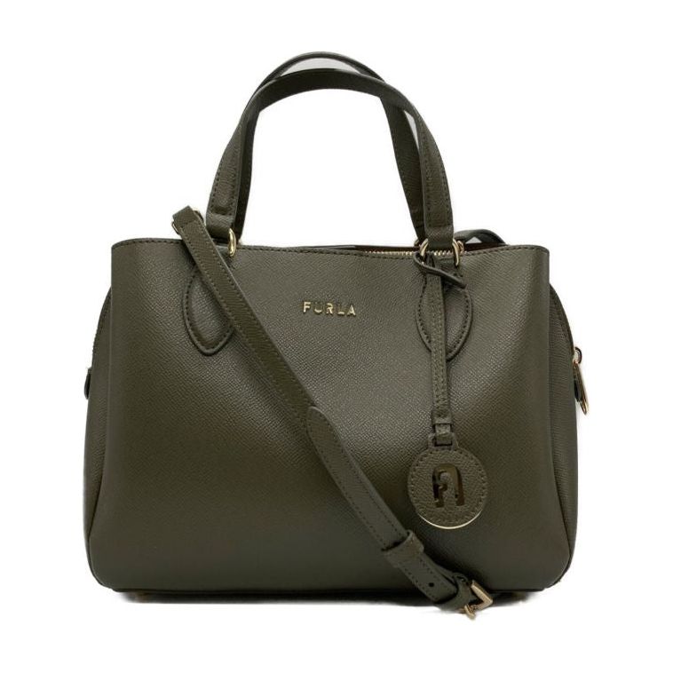 Furla Club 2 Tote Bag - Military Green - AUSOUTLET.com.au