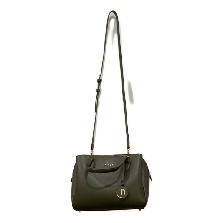 Furla Club 2 Tote Bag - Military Green - AUSOUTLET.com.au