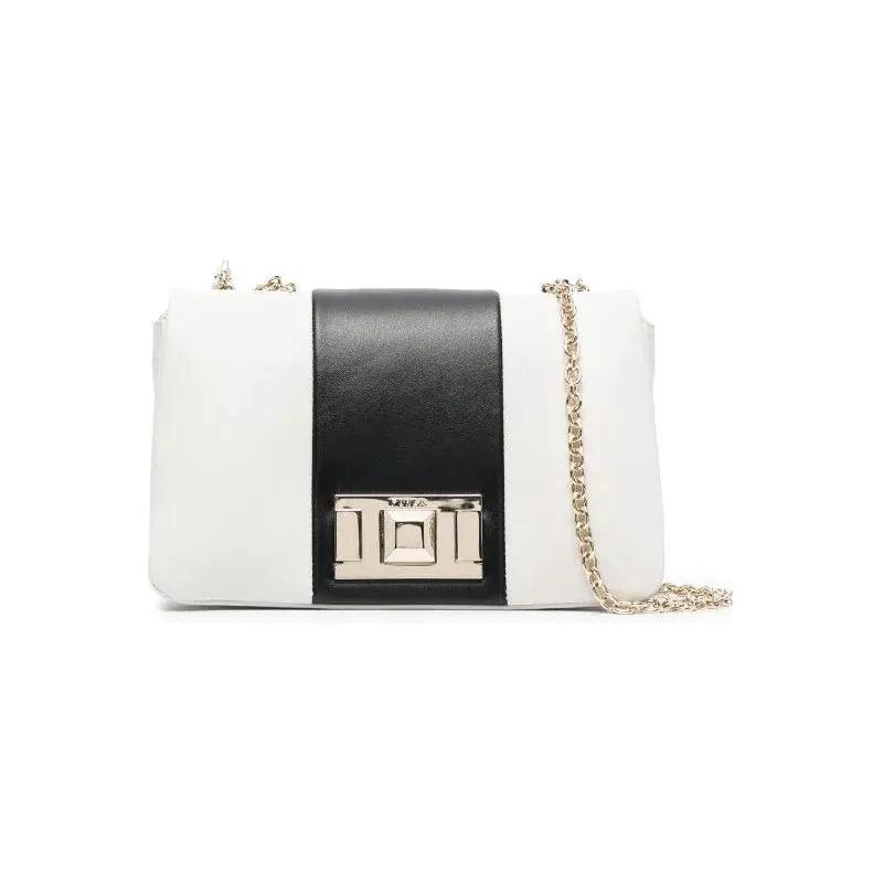 Furla Lulu Mini Crossbody - Black, White and Gold - AUSOUTLET.com.au