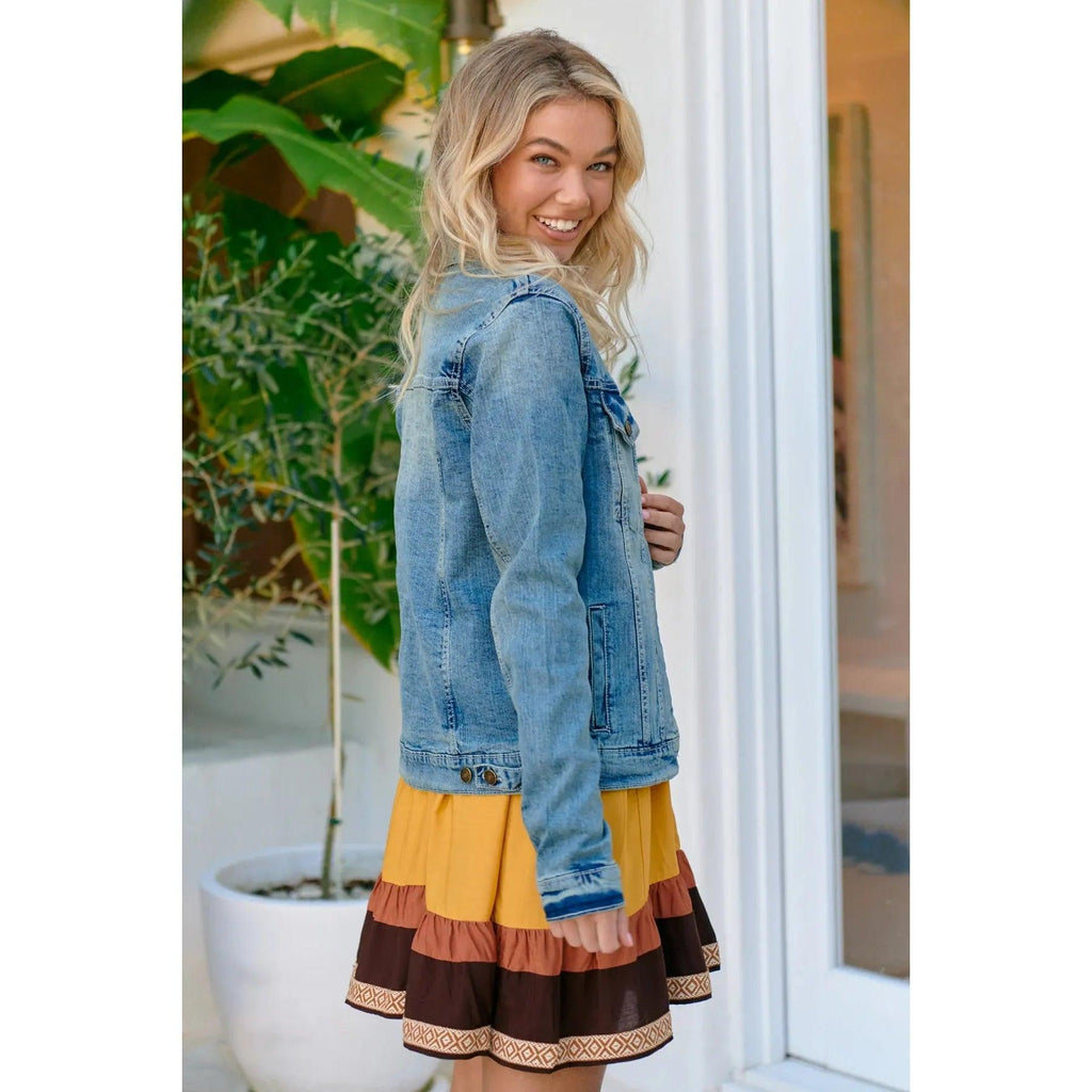 JAASE Keller Denim Jacket - AUSOUTLET.com.au