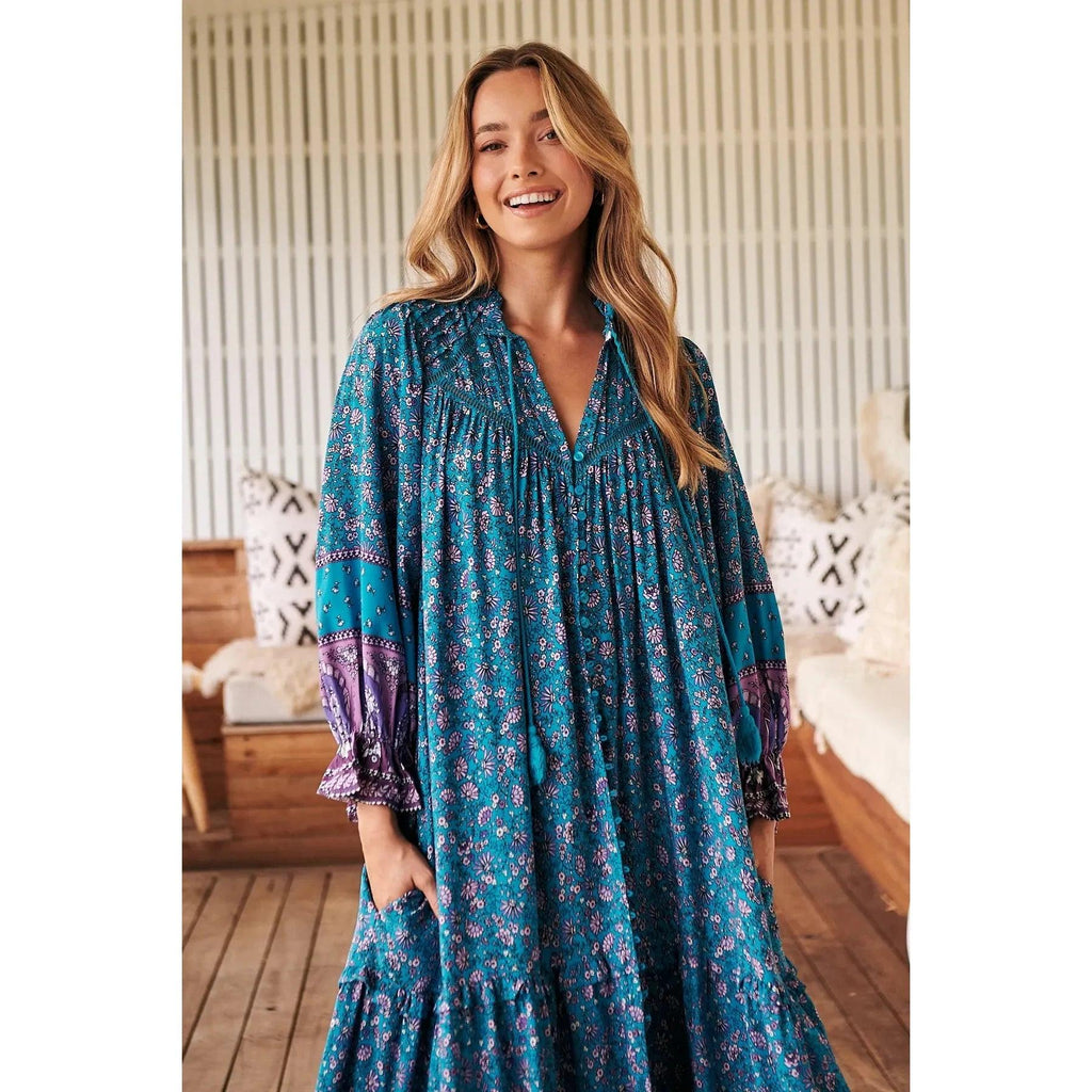 JAASE Lottie Print Briana Maxi Dress - AUSOUTLET.com.au