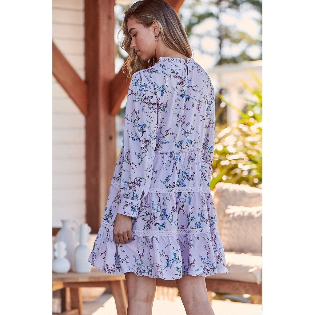 JAASE Mandy Print Fernanda Mini Dress - AUSOUTLET.com.au