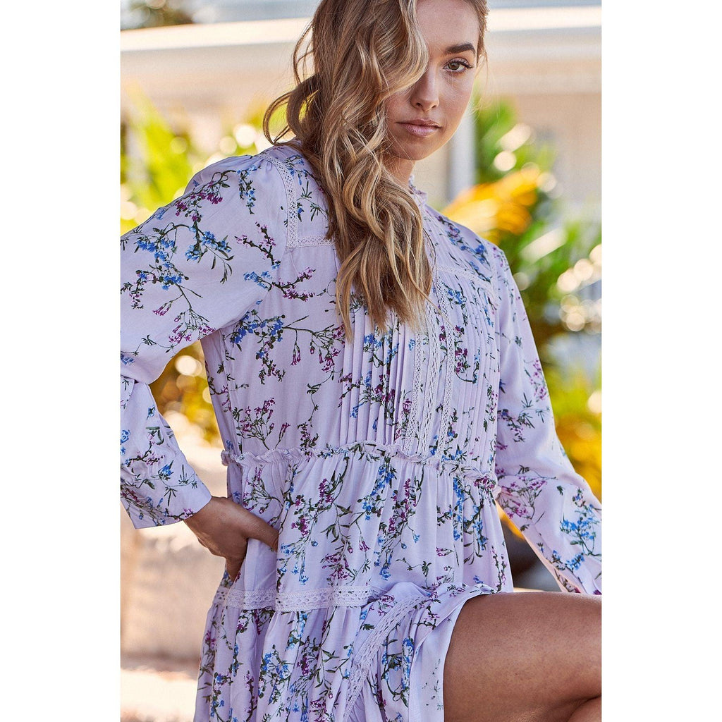 JAASE Mandy Print Fernanda Mini Dress - AUSOUTLET.com.au