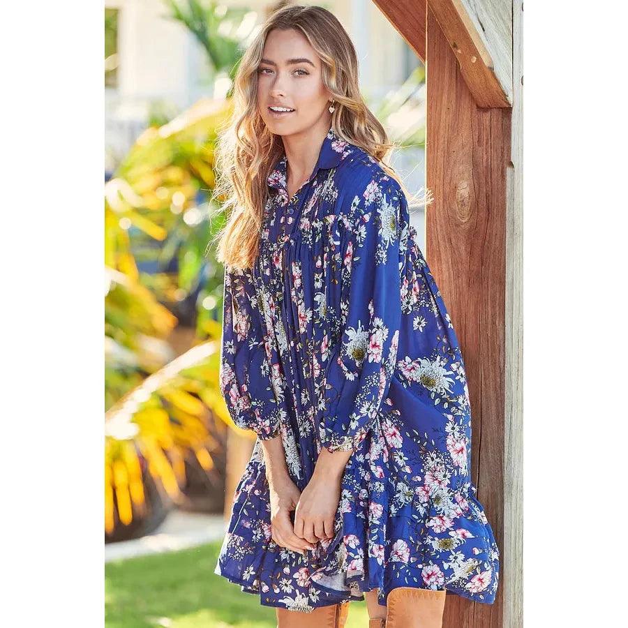 JAASE Piana Print Aimee Mini Dress - AUSOUTLET.com.au