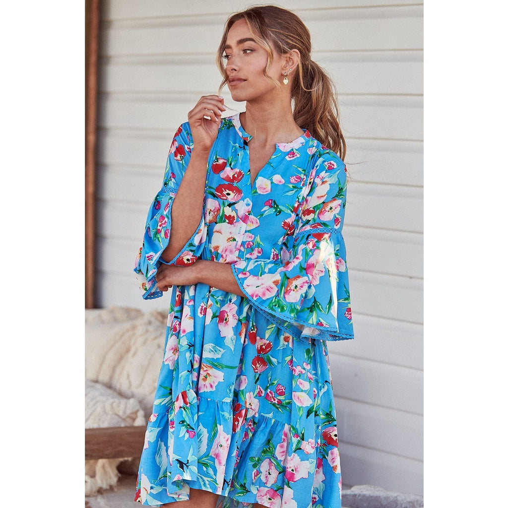 JAASE Imagination Print Betty Mini Dress - AUSOUTLET.com.au