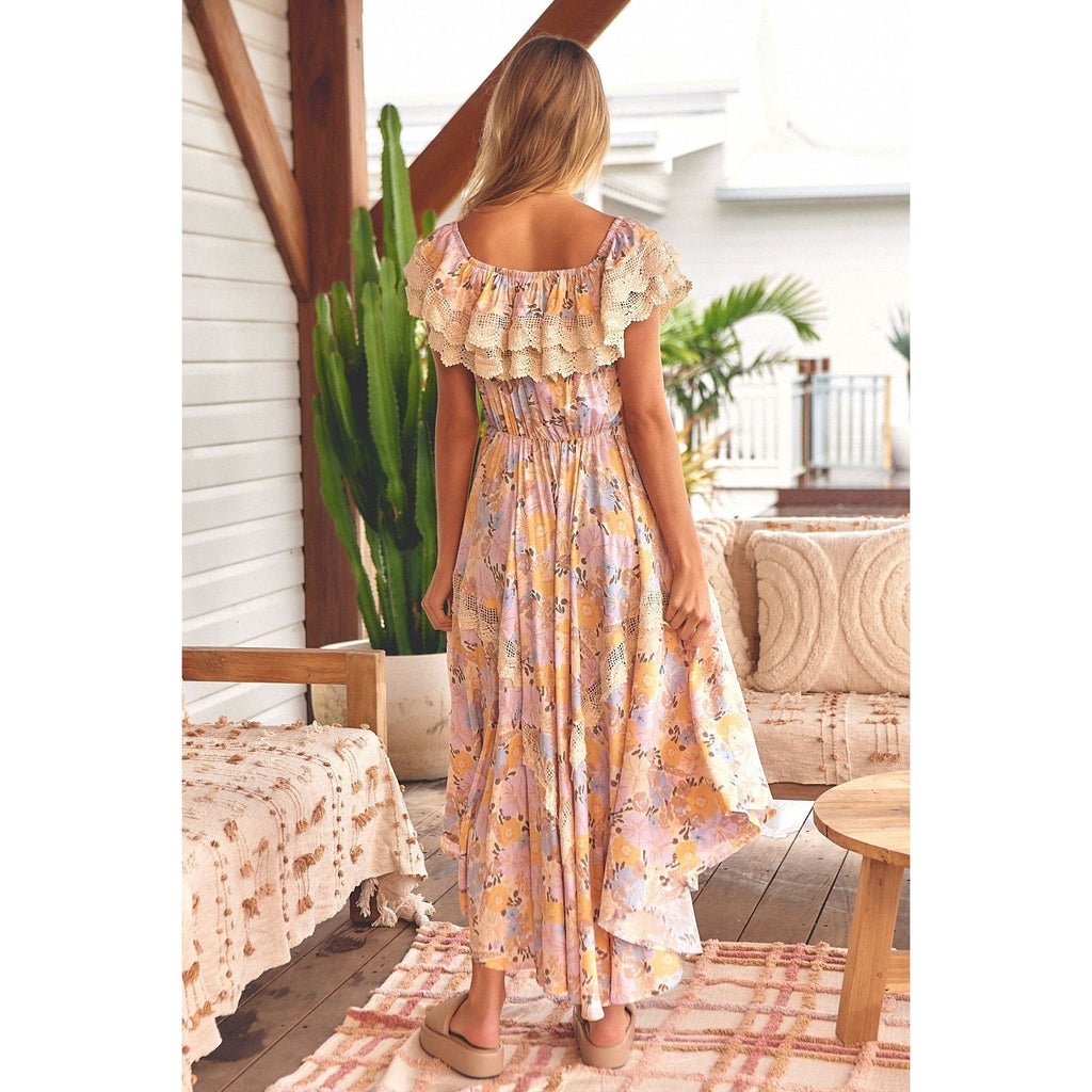 JAASE Emmy Print Positano Maxi Dress - AUSOUTLET.com.au