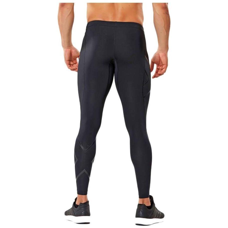 2XU Men's Compression Tights - Black / Nero - AUSOUTLET.com.au