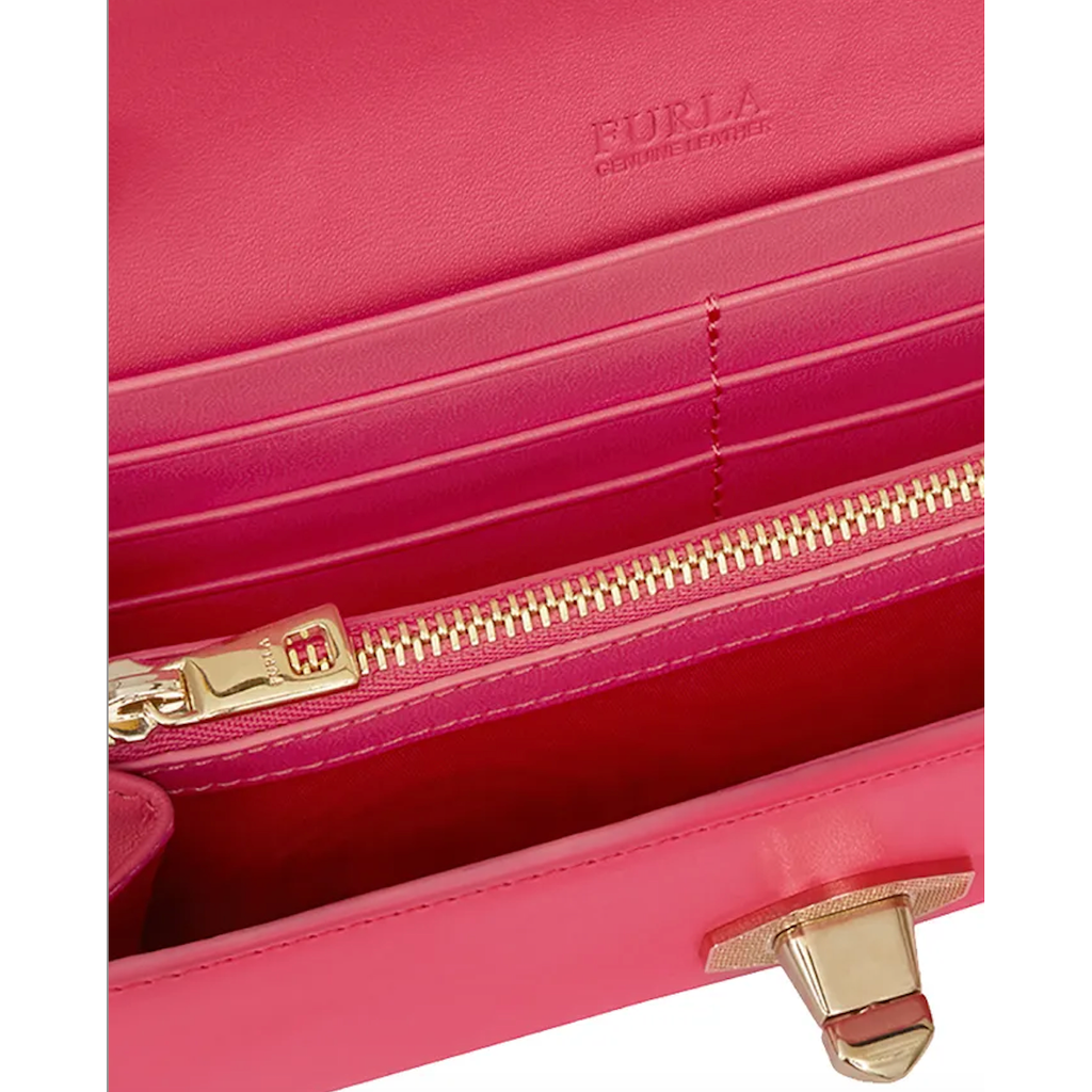 Furla Eye Large Chain Wallet - Lipstick - AUSOUTLET.com.au