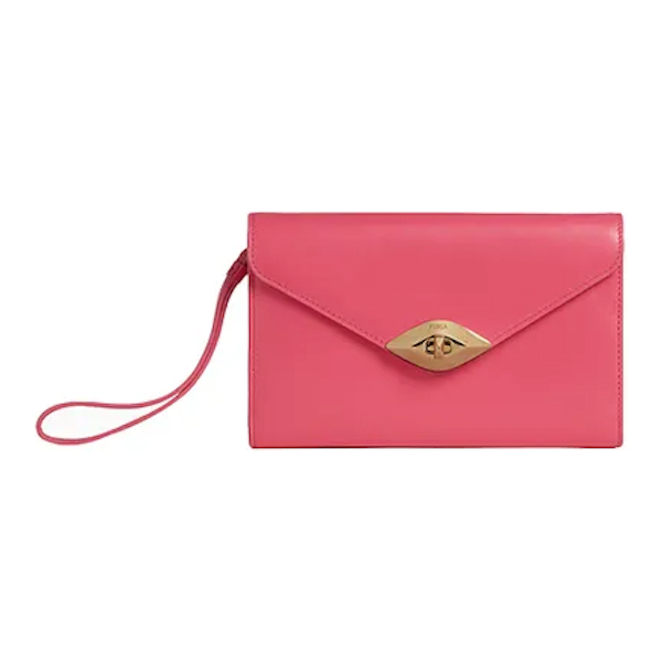 Furla Eye Large Chain Wallet - Lipstick - AUSOUTLET.com.au