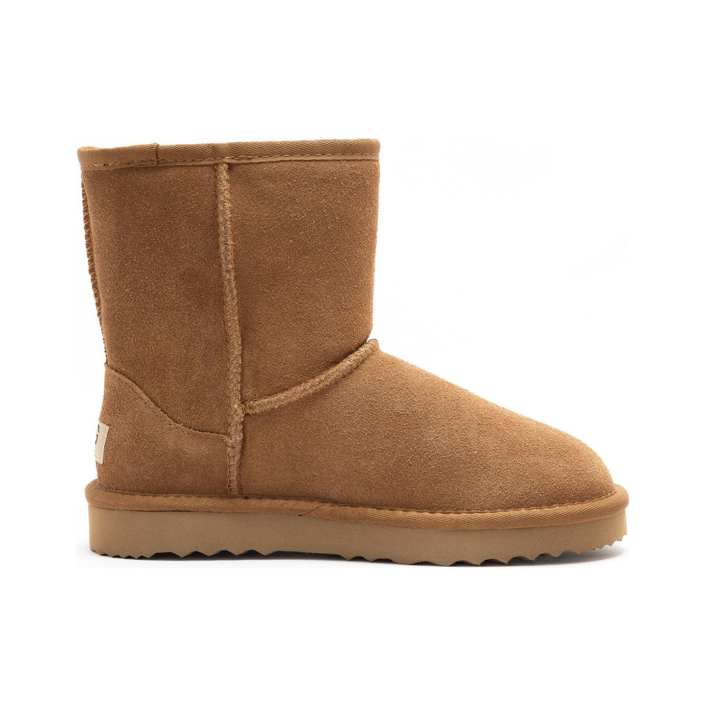 Byron Soul Ugg Classic Short Boots Brown - AUSOUTLET.com.au