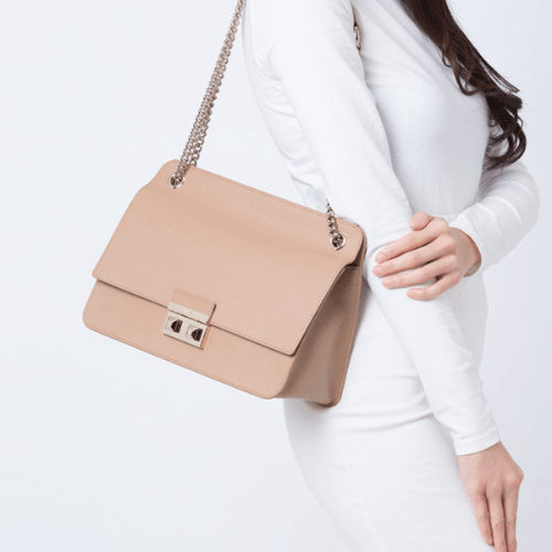 Furla Bella Small Crossover Bag - Moonstone - AUSOUTLET.com.au