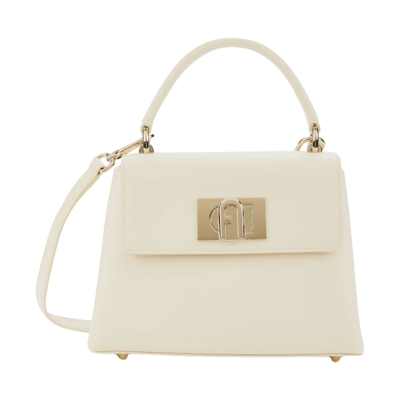 Furla 1927 Micro Top Handle Bag - Ares Cream - AUSOUTLET.com.au