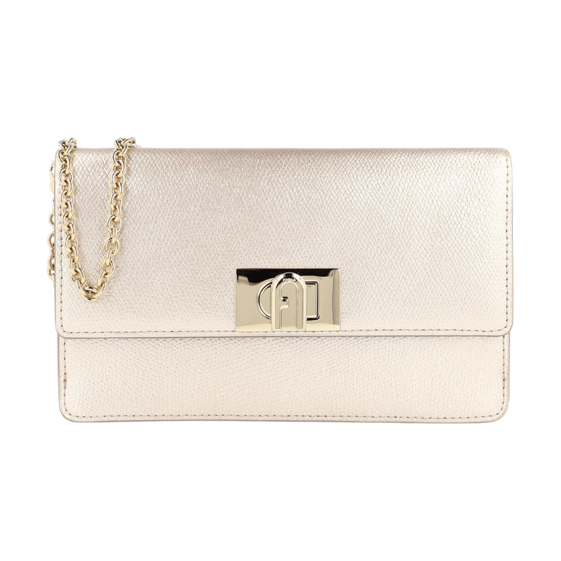 Furla 1927 Mini Rectangle Shoulder Bag - Ares Perlato - AUSOUTLET.com.au