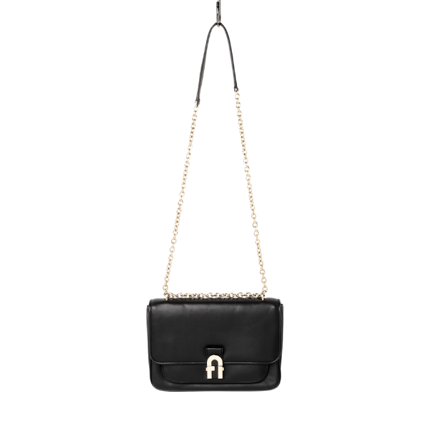 Furla Cosy Small Shoulder Bag - Nero - AUSOUTLET.com.au