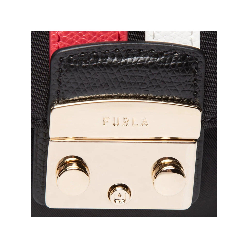 Furla Metropolis Micro Crossbody Bag - Nero Ruby Talco - AUSOUTLET.com.au