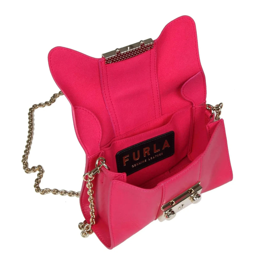 Furla Metropolis Mini Crossbody Remix - Pop Pink - AUSOUTLET.com.au