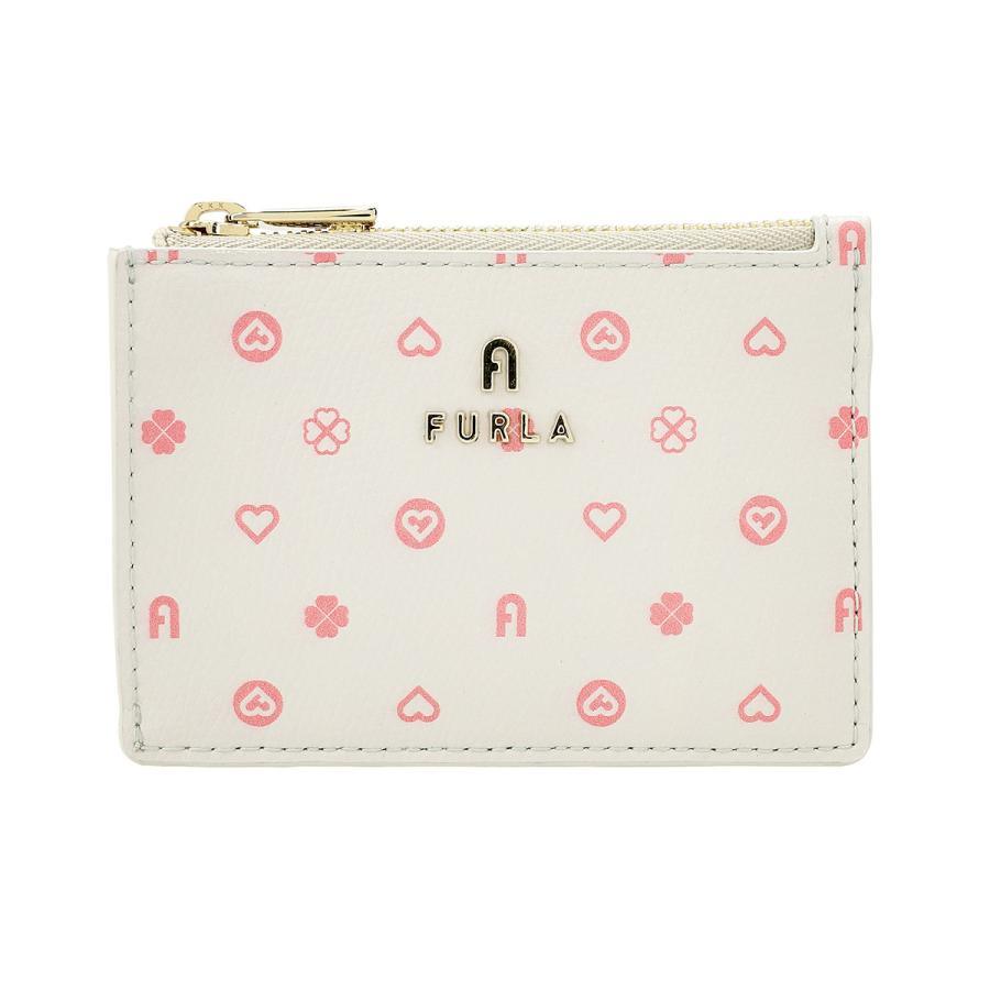 Furla Camelia Small Zipped Card Case - Toni Marshmallow - AUSOUTLET.com.au