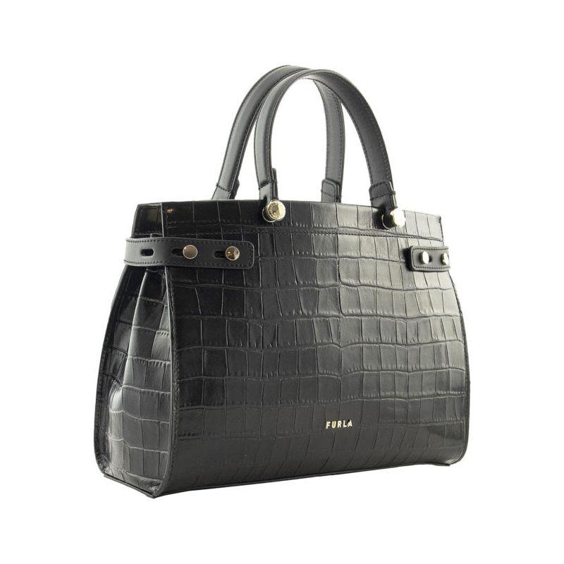 Furla Lady Medium Tote - Black - AUSOUTLET.com.au