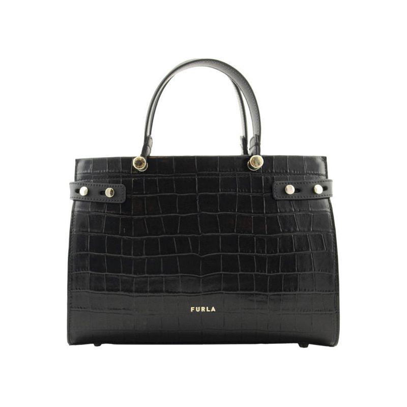 Furla Lady Medium Tote - Black - AUSOUTLET.com.au