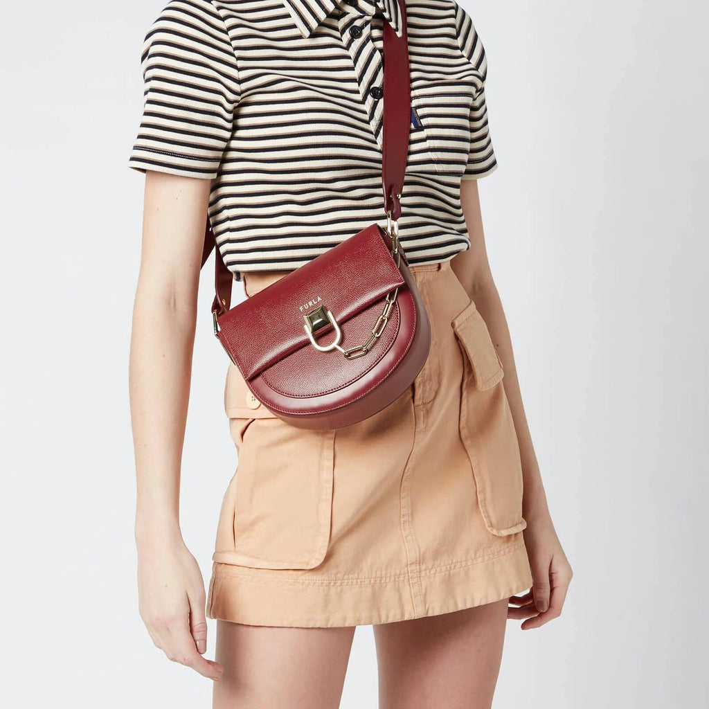 Furla Miss Mimi Mini Crossbody Bag - Ciliegia Red - AUSOUTLET.com.au