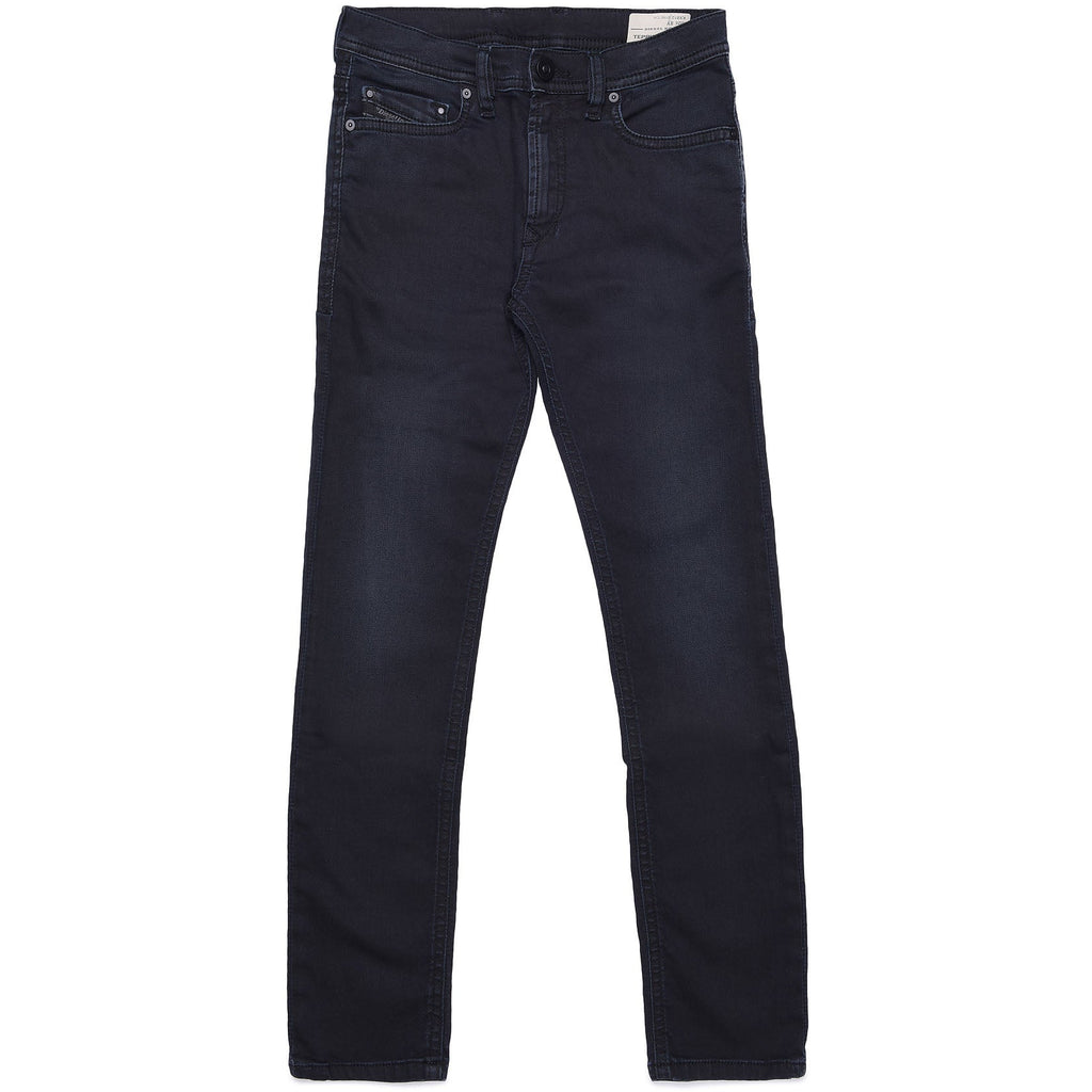 Diesel Boys Tephhar Skinny Jeans in Black - AUS OUTLET