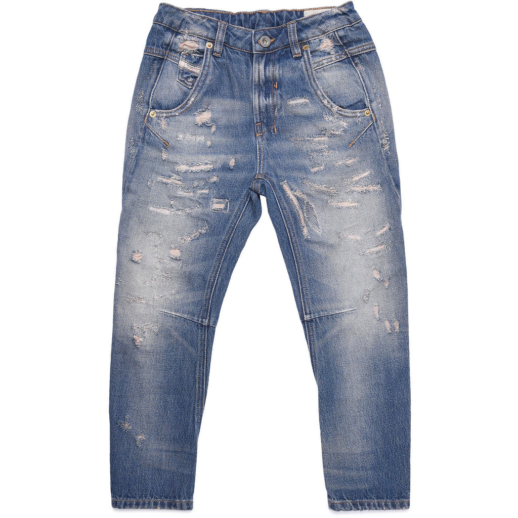 Diesel Genderless Fayza Slim Jeans in Blue - AUS OUTLET
