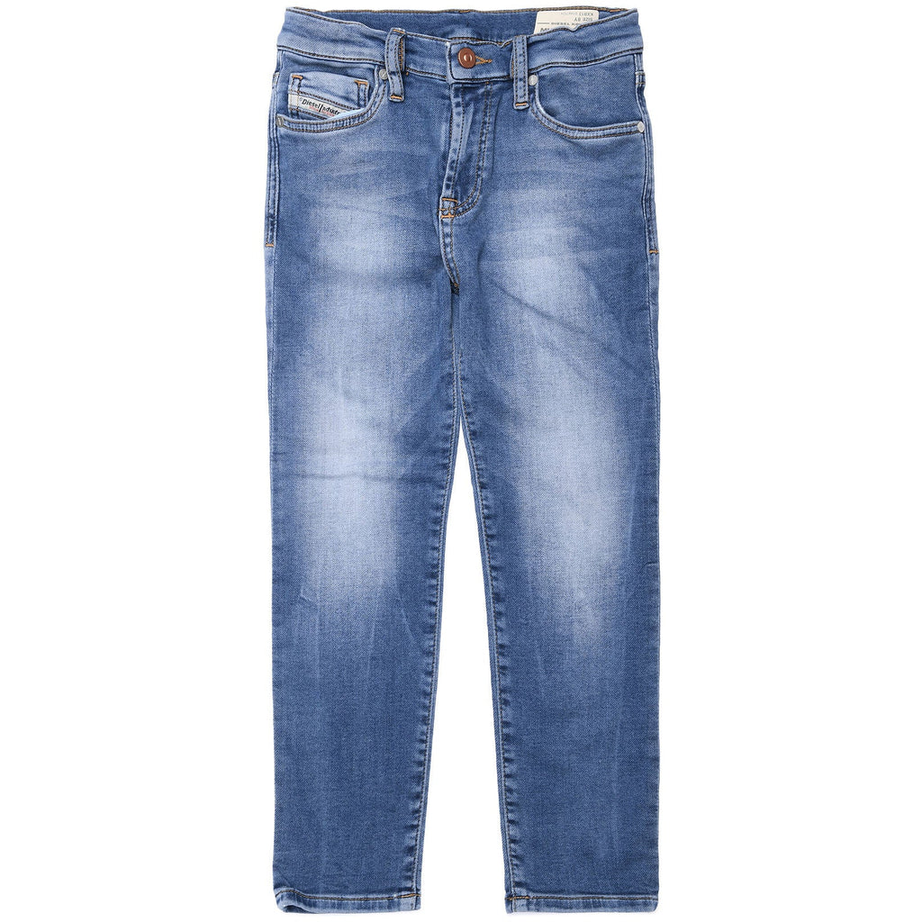 Diesel Boys Mharky Jeans in Blue - AUS OUTLET