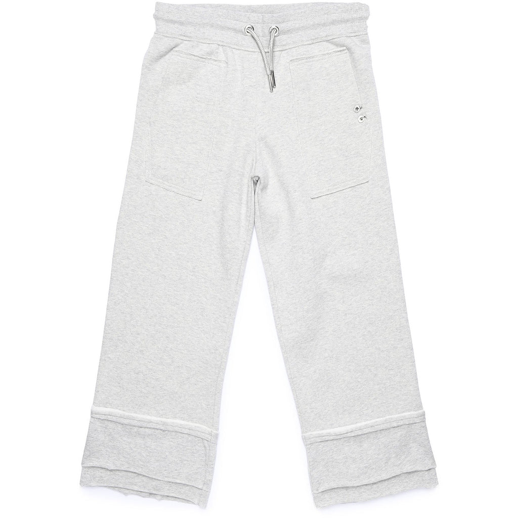 Diesel Girls Grey Joggers with Stitching Design - AUS OUTLET