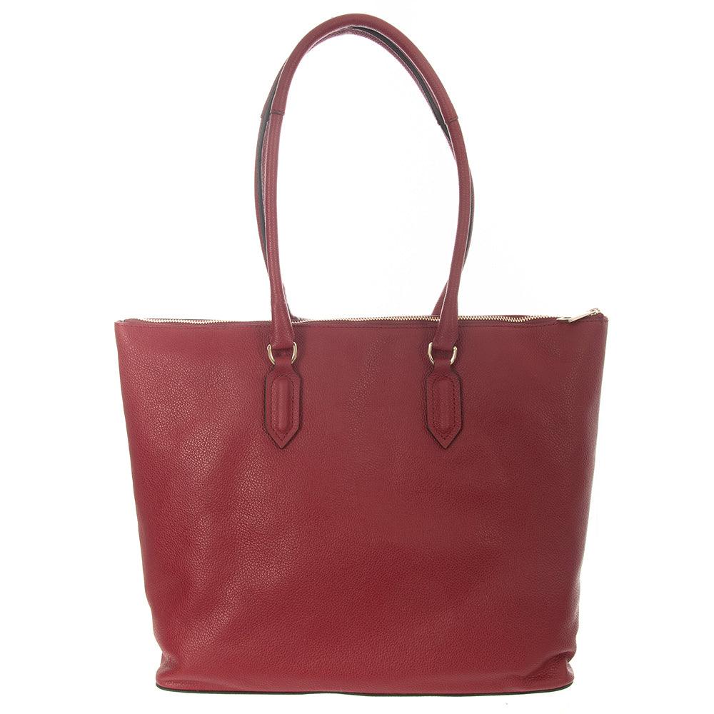 Furla Women's Classic Medium Pin Tote Bag - Ciliegia D Red - AUS OUTLET