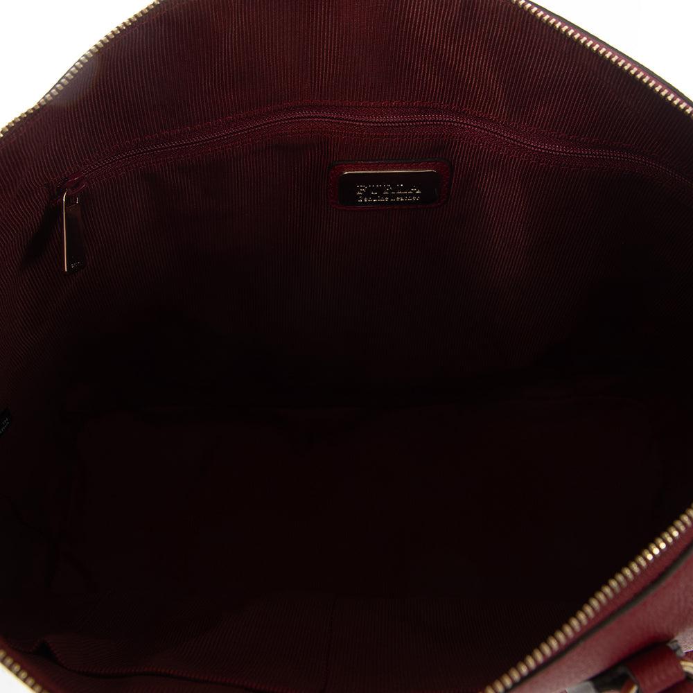 Furla Women's Classic Medium Pin Tote Bag - Ciliegia D Red - AUS OUTLET