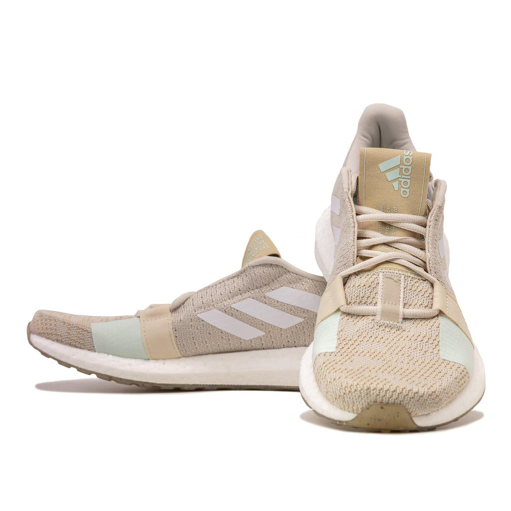 Adidas Women's Senseboost Go Runners - Beige - AUSOUTLET.com.au